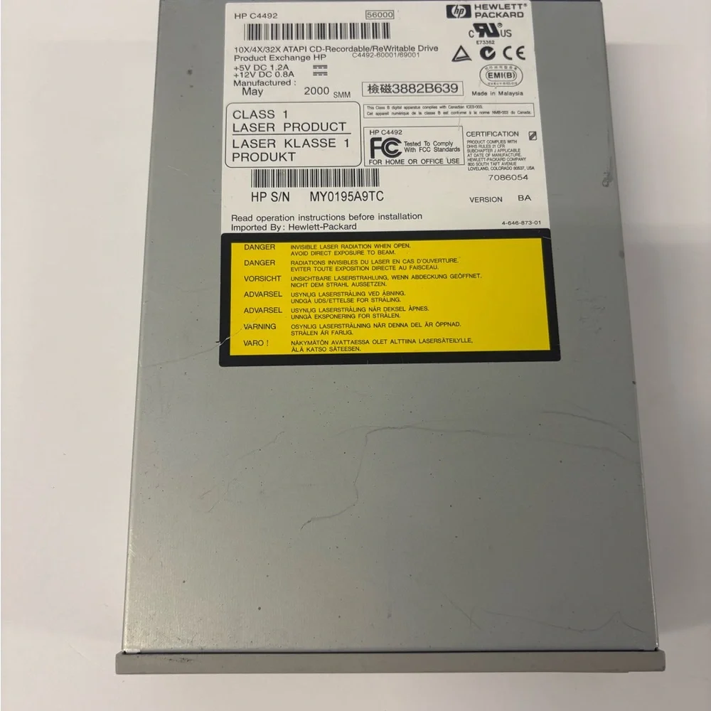 HP CD-Writer Plus 9200 Series